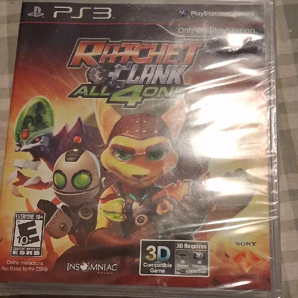 Sony PS3 Ratchet & Clank: All 4 One - Multicolor